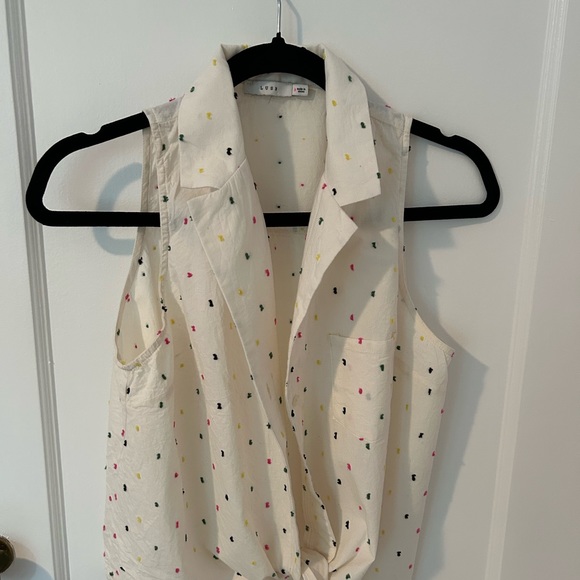 Lush polka dot top (size M) - Nordstrom - Picture 4 of 5